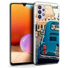 Cool Funda TPU Silicona Dibujos Roma para Samsung A325 Galaxy A32 4G en PcComponentes