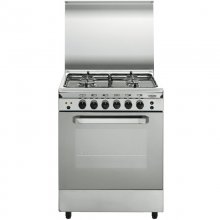 Vitrokitchen UN55IB Cocina de Gas Butano 4 Zonas + Horno Inox en PcComponentes