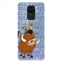 Funda Oficial de Disney Timón y Pumba Silueta El Rey León para Xiaomi Redmi Note 9 en PcComponentes