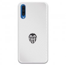 Funda Oficial Valencia CF del Valencia Escudo Negro Fondo Blanco para Samsung Galaxy A50 en PcComponentes