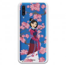 Funda Oficial de Disney Mulán Vestido Granate para Samsung Galaxy A50 en PcComponentes