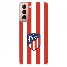 Funda Oficial Atlético de Madrid del Atleti Escudo Rojiblanco para Samsung Galaxy S21 en PcComponentes