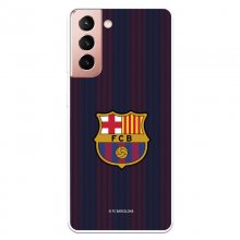 Funda Oficial FC Barcelona del Barcelona Rayas Blaugrana para Samsung Galaxy S21 en PcComponentes