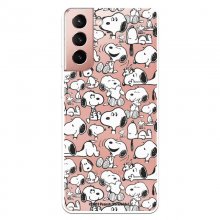 Funda Oficial de Peanuts Snoopy Siluetas Snoopy para Samsung Galaxy S21 en PcComponentes