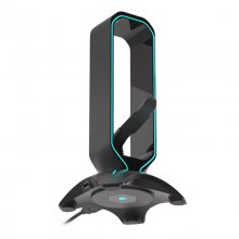 Genesis Vanad 500 Soporte Auriculares y Cable de Ratón con Hub USB en PcComponentes