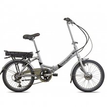 Esperia Folding 20" Bicicleta Eléctrica Plegable Gris