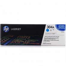 HP 304A Tóner Original Laserjet Cian