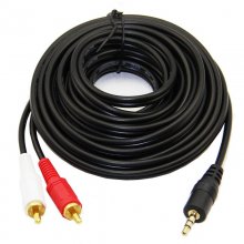 Cable Audio Mini Jack 3.5mm Macho 2 x RCA Macho 5ms en PcComponentes