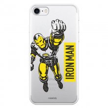 Funda Oficial de Marvel Iron Man Yellow Transparente para iPhone 8 en PcComponentes