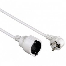 Hama Cable de Alimentación Alargador Schuko 3m Blanco en PcComponentes
