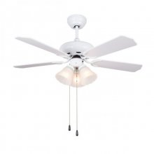 Sulion Skua Ventilador de Techo con Luz 65W Blanco