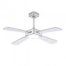 Mimax Meltemi Ventilador de Techo con Luz LED y Mando 35W Cromo en PcComponentes