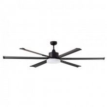 Martec Albatross Ventilador de Techo con Luz y Mando 210cm 35W Negro