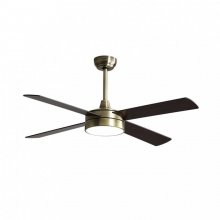 Fabrilamp Nevery Ventilador de Techo con Luz LED y Mando Aspas Reversibles 65W Roble/Cerezo en PcComponentes