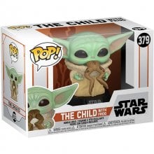 Funko Pop Star Wars The Mandalorian Baby Yoda con Rana en PcComponentes