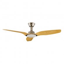 Sulion Sonet Ventilador de Techo con Luz y Mando 26W Níquel/Madera en PcComponentes