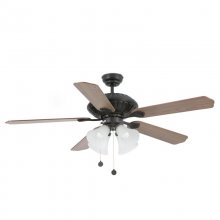 Faro Corso Ventilador de Techo con Luz 65W Marrón en PcComponentes
