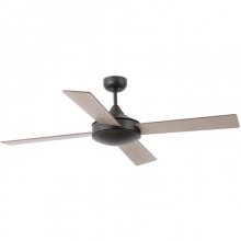 Faro Mallorca Ventilador de Techo con Mando Aspas Reversibles 59W Marrón/Madera