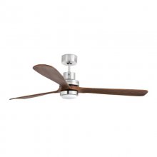 Faro Lantau Ventilador de techo con Luz LED y Mando 49W Níquel Mate en PcComponentes