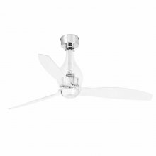 Faro Mini Eterfan Ventilador de Techo con Mando 32.4W Transparente en PcComponentes