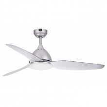 Fabrilamp Gregal Ventilador de Techo con Luz y Mando 78W Plata en PcComponentes