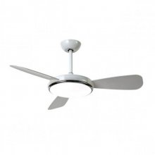 Mimax Leste Ventilador de Techo con Luz LED y Mando 35W Blanco en PcComponentes