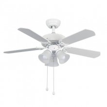 Mimax Santa Ana Ventilador de Techo con Luz 60W Blanco en PcComponentes