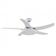 Fabrilamp Cauro Ventilador de Techo con Luz LED y Mando 79W Blanco en PcComponentes