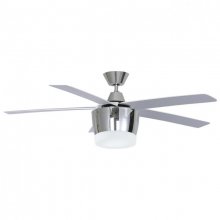Fabrilamp Bali Ventilador de Techo con Luz LED y Mando 79.2W Cromo en PcComponentes