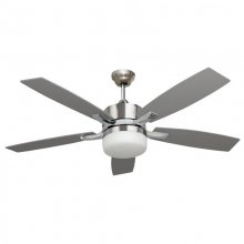 Fabrilamp Menfis Ventilador de Techo con Luz y Mando 80W Plata en PcComponentes