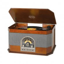 Trevi TT 1040 BT Tocadiscos Bluetooth Madera en PcComponentes