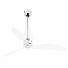 Faro Eterfan Ventilador de Techo con Mando a Distancia 32W Transparente en PcComponentes