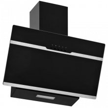 VidaXL Campana Decorativa 60 cm Cristal Negro en PcComponentes