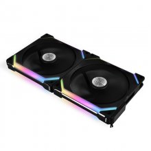 Lian-Li Uni Fan SL140 Dual RGB PWM Ventilador Suplementario 140mm Negro en PcComponentes