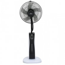 VidaXL Ventilador Nebulizador de Pie con Mando 75W Blanco/Negro en PcComponentes