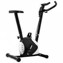 VidaXL Bicicleta Estática con Resistencia de Cinta Negro/Plateado en PcComponentes