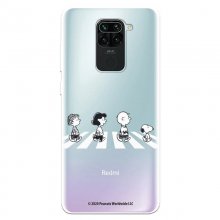 Funda Oficial de Peanuts Personajes Peatones Snoopy para Xiaomi Redmi Note 9 en PcComponentes