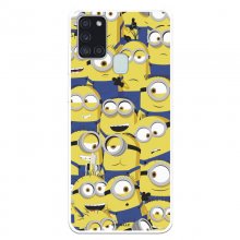 Funda Oficial de Los Minions Caras Los Minions para Samsung Galaxy A21S en PcComponentes
