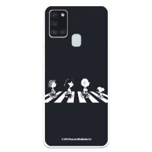 Funda Oficial de Peanuts Personajes Beatles Snoopy para Samsung Galaxy A21S en PcComponentes