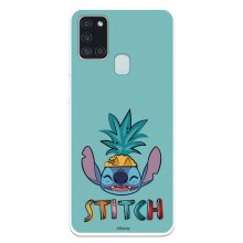 Funda Oficial de Disney Stitch Hawaiano para Samsung Galaxy A21S en PcComponentes