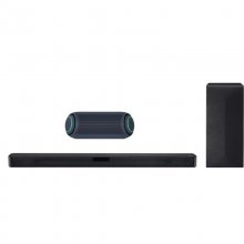 LG Pack SN4R Barra de Sonido Bluetooth 300W Negra + XBOOM Go PL5 Altavoz Inalámbrico 20W en PcComponentes