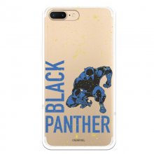 Funda Oficial de Marvel Black Panther Fondo Puntos Amarillos Marvel para iPhone 8 Plus en PcComponentes