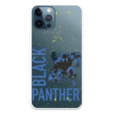 Funda Oficial de Marvel Black Panther Fondo Puntos Amarillos para iPhone 12 Pro en PcComponentes