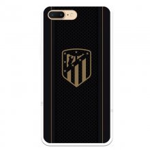 Funda Licencia Oficial Atlético de Madrid Escudo Dorado Fondo Negro para iPhone 8 Plus en PcComponentes