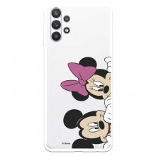 Funda Oficial de Disney Mickey y Minnie Asomados Clásicos Disney para Samsung Galaxy A32 5G en PcComponentes