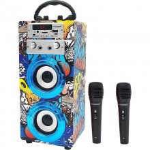 Dynasonic 025-16 Altavoz Bluetooth 10W + 2 Micrófonos en PcComponentes