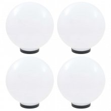 VidaXL Pack 4 Lámparas LED Esféricas E27 30cm en PcComponentes