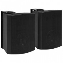VidaXL Altavoces de Pared para Interior/Exterior 120W Negro en PcComponentes