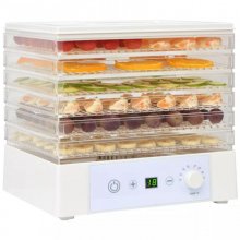 VidaXL Deshidratadora de Alimentos 6 Bandejas en PcComponentes