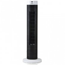 Domo Ventilador de Torre con Mando a Distancia 45W Negro/Blanco en PcComponentes